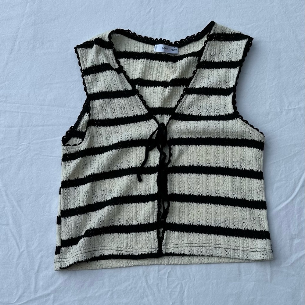 Mango knit vest